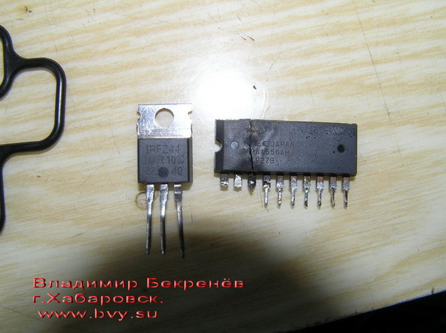 транзисторы вместо драйвера QG15DE